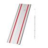 Track Saw Guide Rail, 1397 mm Cutting Range, Kit Includes 2 x 698.5 mm Aluminum Extruded Guide Rails and 1 Connector, Compatible with Makita, Festool