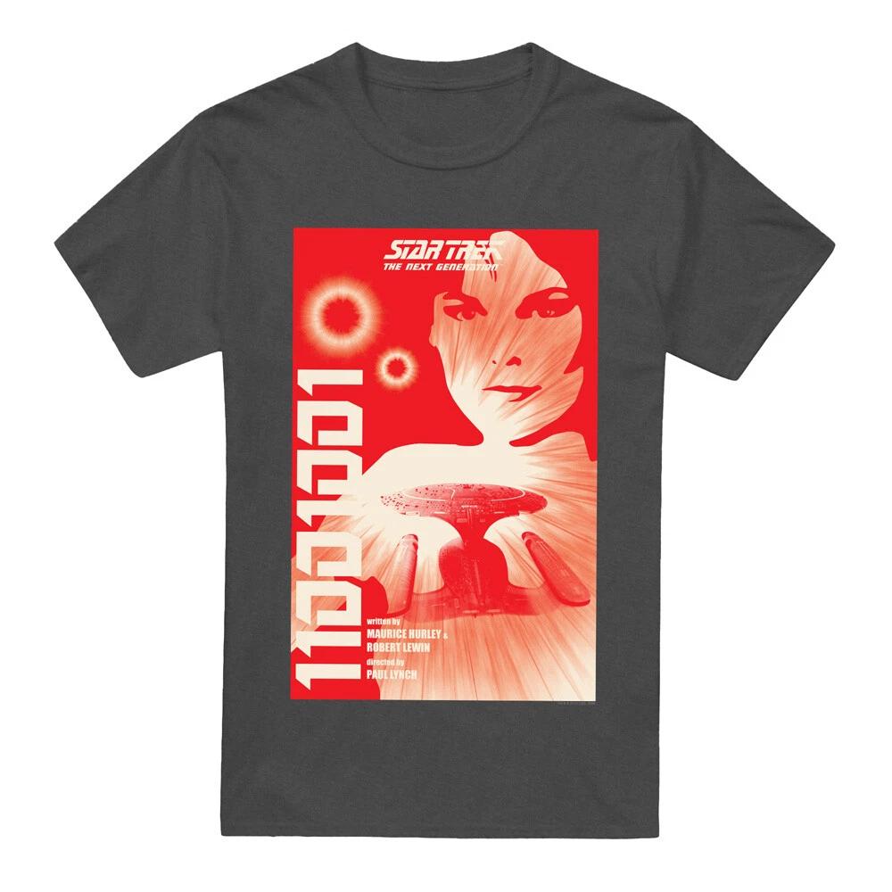 Star Trek TNG Season 1 Episode 15 T-Shirt S-2XL, Charcoal L