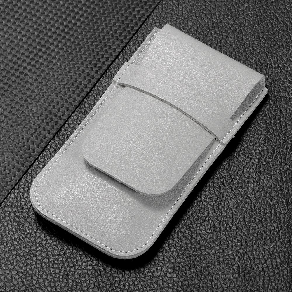 Portable Watch Bag Organizer Fashion Flip Cover Portable Watch Storage Bag Anti-Dust Gift Bags PU Cowhide Watch Case Accessories