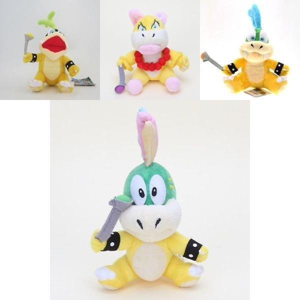 Adorable Koopalings Super Mario Bros 7" Koopa Plush Toy Ideal Kids Gift Usa Seller