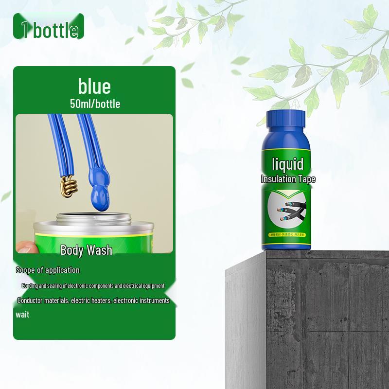 Electrician's Waterproof Liquid Insulating Cloth Tape - Black, Flame Retardant, Ideal for Wire Joints & Cables