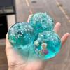 Taba Squishy Modré Oceánské Jablka Stresové Míčky Senzorická Fidget Hračka Pomalé Zvedání Squishy Hračky pro Děti a Dospělé Stisknout Relaxovat Dárek