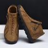 38-48 6 Men's Retro Ankle Boots Casual Shoes Large Size Casual Shoes Light Shoes Ankle Boots