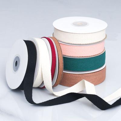 DIY Romantic and Cozy Herringbone Cotton RibbonCostume AccessoriesCotton Woven RibbonRibbonColorful RibbonCollar RibbonCrude ClothesCapsAccessories