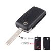 S 2/3/4 Bt Flip Folding Remote Car Key Case Shell For Peugeot 107 207 307 308 407 607 807 Citroen C2 C3 C4 C5 C6 C8