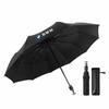 Windproof Sunshade Umbrella Car Badge Automatic Folding For BMW X1 X3 X5 X7 E39 E46 E60 E70 E90 F10 F25 F30 G20 G30 Car Sticker djbf00