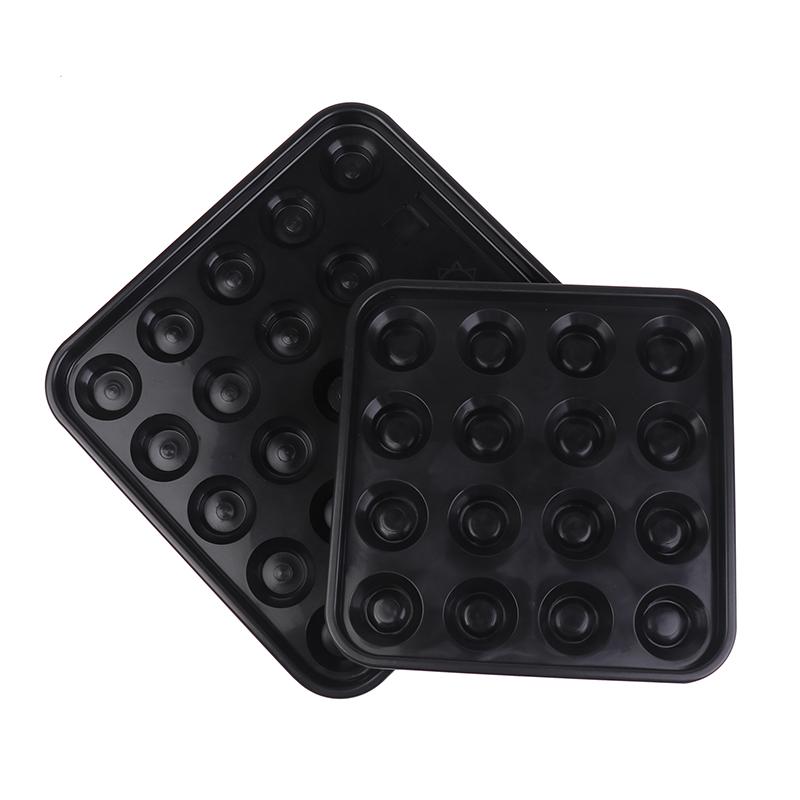16/22 Grids Billiards Tray Portable Billiard Balls Tray For Pool Halls For Billiards Parlor Billiard Ball Storage Organizer