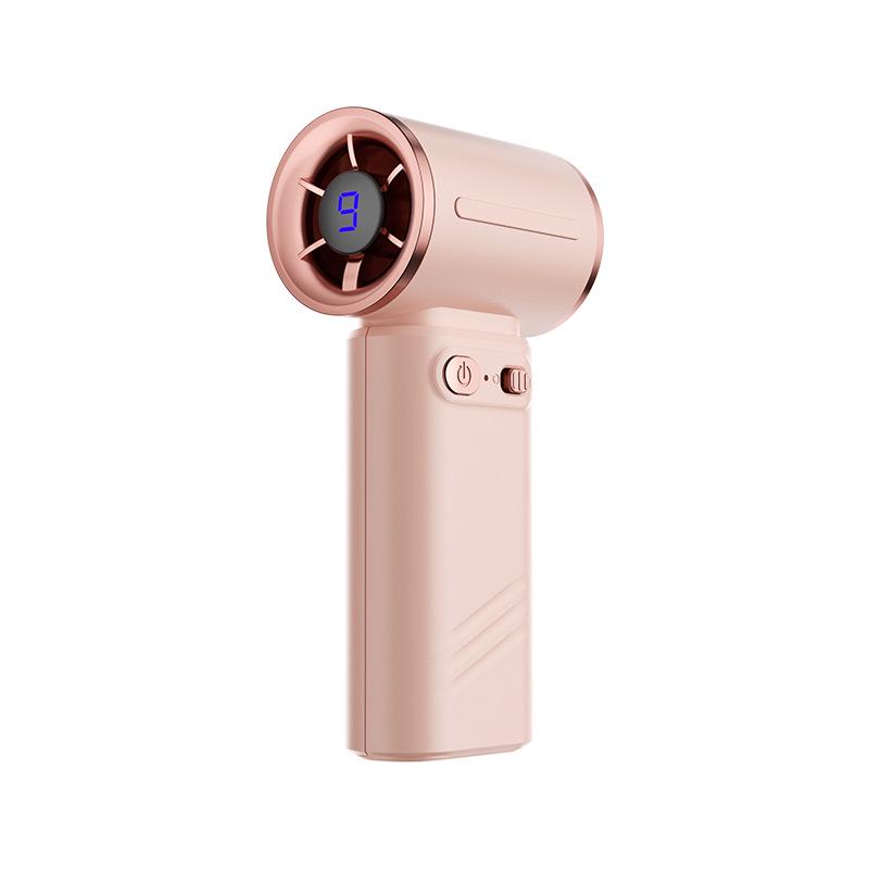 Portable Handheld Turbine Mini Fan with Semiconductor Ice Cooling