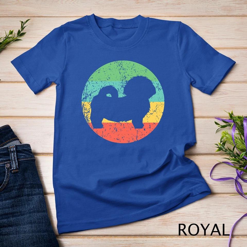 Shih Tzu Shirt - Vintage Retro Shih Tzu Dog Unisex T-shirt 11 S