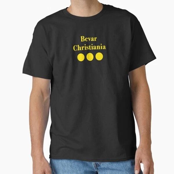 Bevar Christiania Tshirt Flag Of Freetown Christ Made In Usaaus Tshirt S2xl S