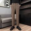 New Casual Business Trousers Trendy Slim Men's Korean Version Nine Points Pants