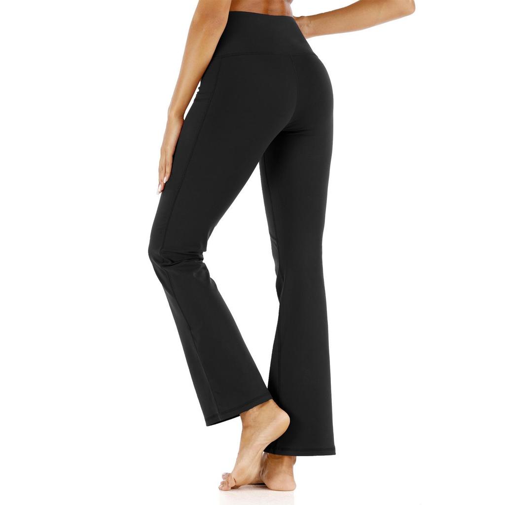2020 High-Waisted Wide-Leg Flared Yoga Pants for Women