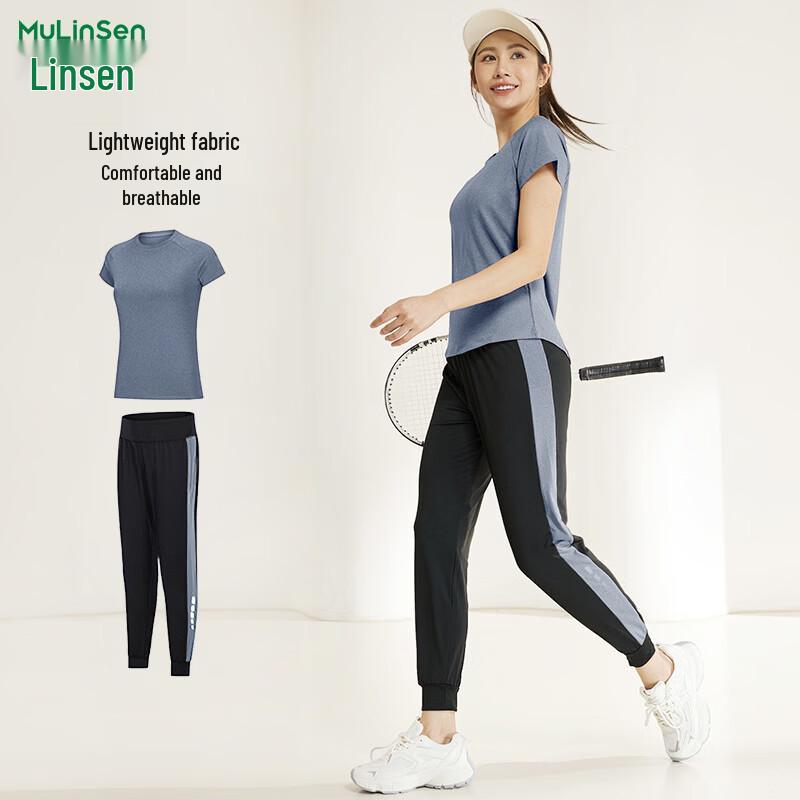 MULINSEN Women s Quick-Dry Yoga & Sportswear Set L
