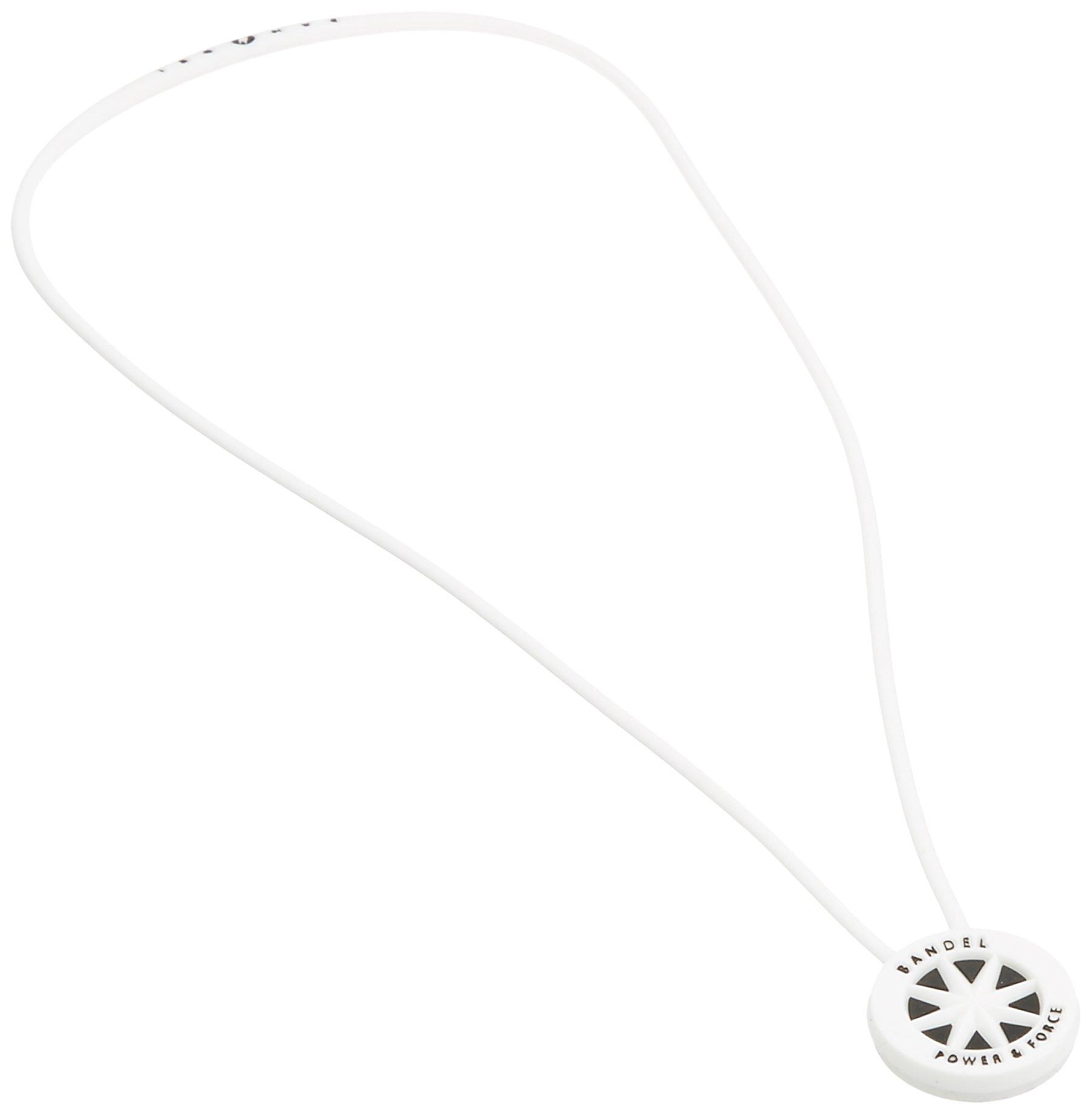 

BANDEL Standard Necklace, White, String Length: 40cm, String Thickness: 1.8mm, Head Diameter: 20mm, Head Thickness: 4.8mm