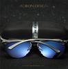 Fashion Polarized Toad Sunglasses Men Women Classic Mirror Eyeglasses Coating Anti-glare Sunscreen Metal Frame Glasses UV400