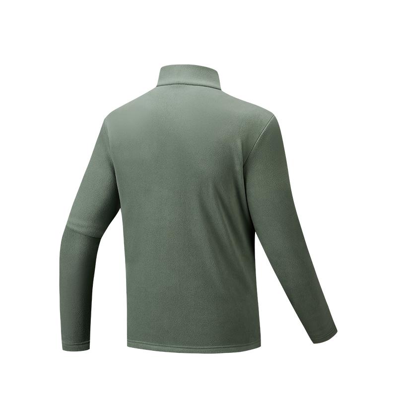 Anta Outdoor Series Stand Collar Pullover Comfortable Versatile Solid Color Warm Casual Simple Knit Sweater Unisex sweater 972616401-4