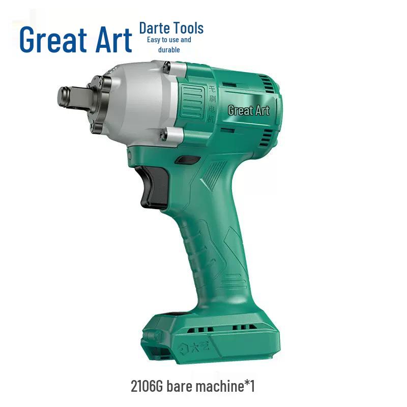 

Бесщеточный электрический гайковерт Daye 2106 с перезаряжаемой литиевой батареей 48VF и высокомоментным ударным пневмогайковертом A3-6802