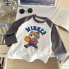 Kids Long Sleeve Cotton T Shirt Spring Autumn Base Layer For Boys Girls