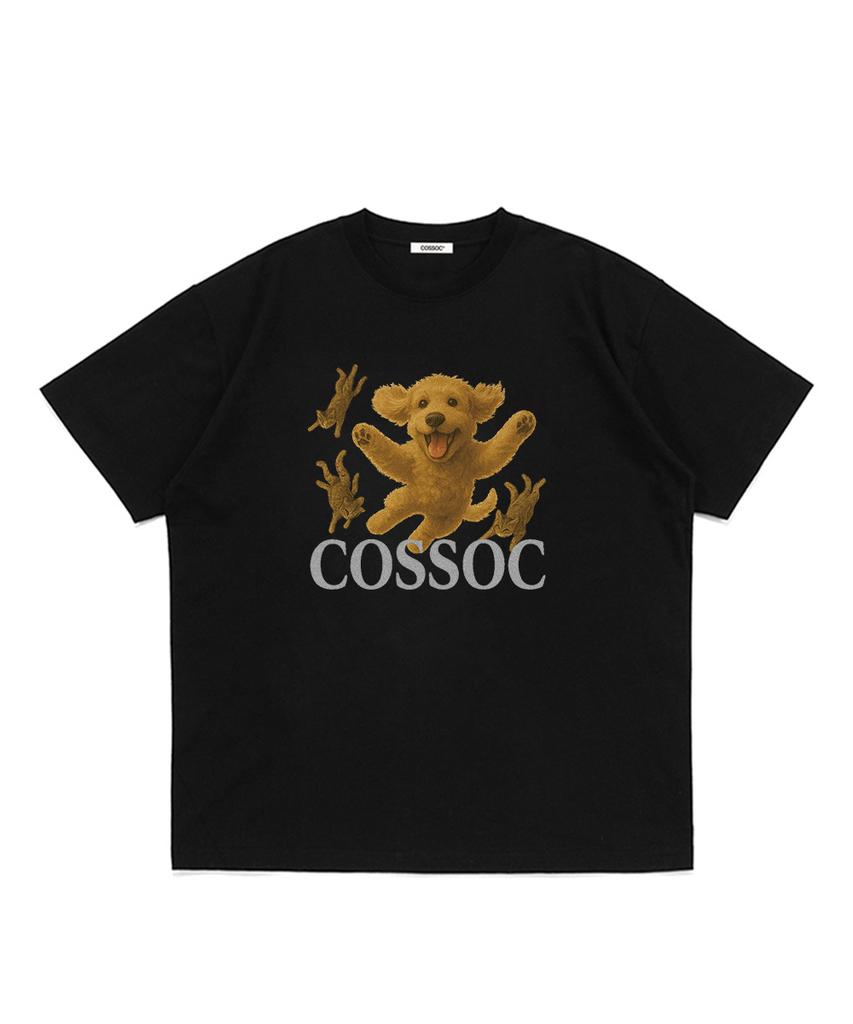 Koso Cat Dog Short Sleeve T-Shirt (White)