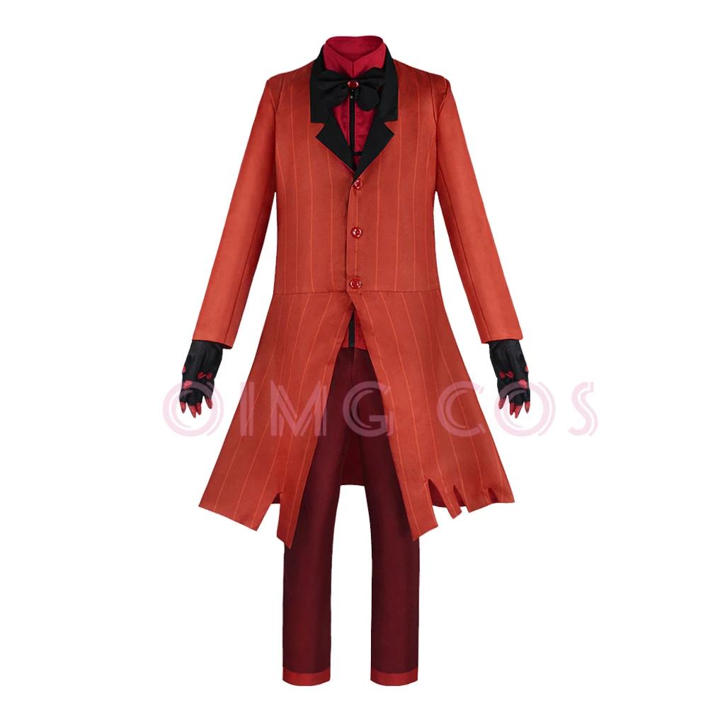 Angel Dust Hazbin Cosplay Uniforme Costume Abito da Uomo Costumi di Halloween