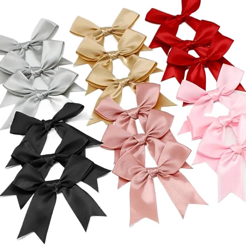 50 buc/pungă Fundă Coadă de Rândunică Fundă Decorativă pentru Ambalaj Accesorii Fundă Decor Coș Cadou 85x85mm