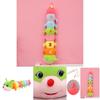 Giant Soft Caterpillar Sleeping Pillow Plush Toy For Kids In Colorful Multicolor Design