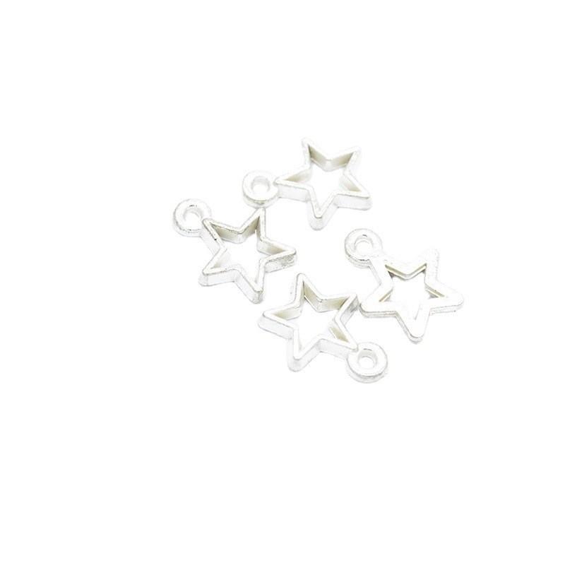 Stopowa Gwiazda Mały Wisiorek DIY Retro Stopowe Akcesoria Biżuteryjne Pentagram Wisiorek L325