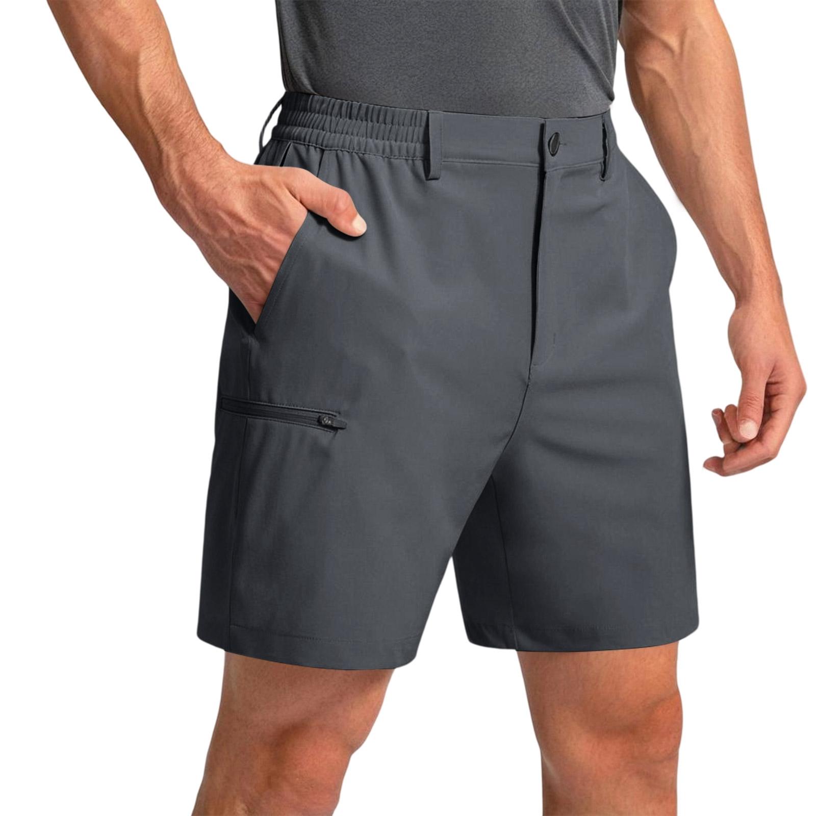 

Men s Casual Sports Straight-leg Shorts - Men s Multi-pocket Work Pants L