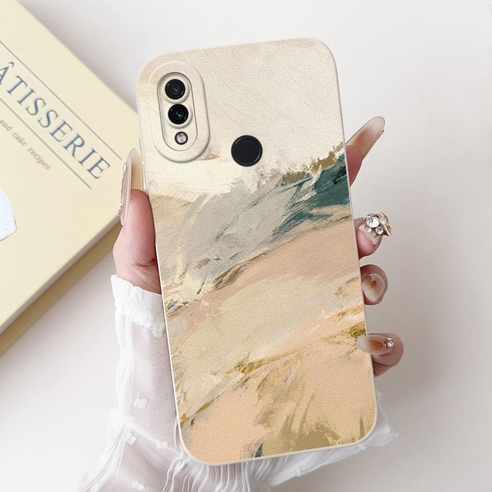 For Xiaomi Redmi Note 7 Case 2019 Lovely Cartoon Painting Back Cover Soft Slim Phone Case For Redmi Note 7 Note7 Bumper 6.3"