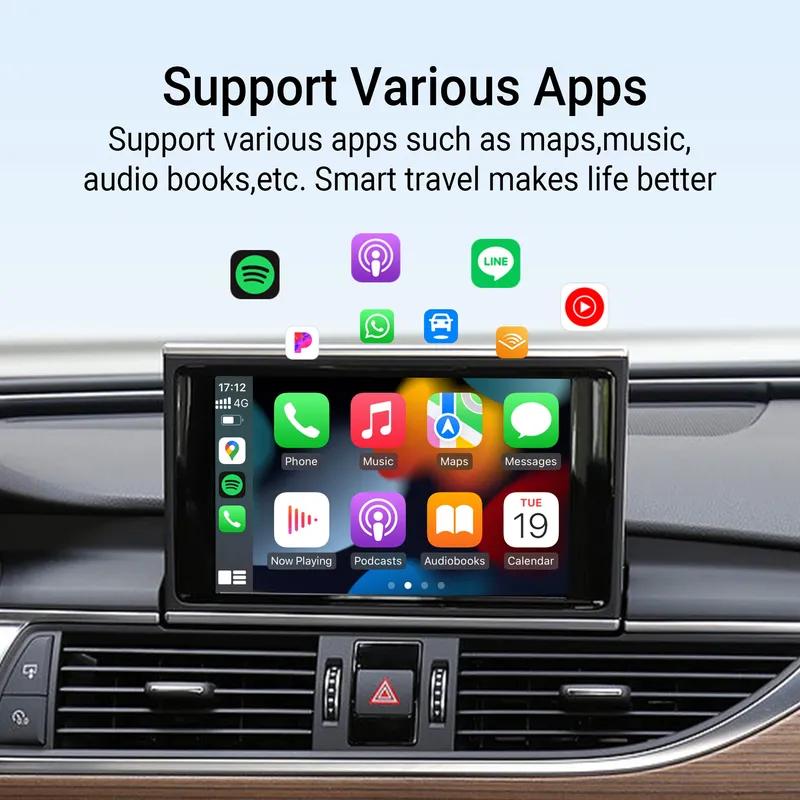 OTTOCAST U2 Air PRO Wired to Wireless CarPlay Adapter CarPlay Dongle Bluetooth Wifi USB Multimdia Player for Toyota VW Nissan
