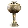 Charcoal Incense Burner Metal Incense Censer Home Decor Sculptures For Relaxation Meditation Yoga Room Hotel Patio Ceremony