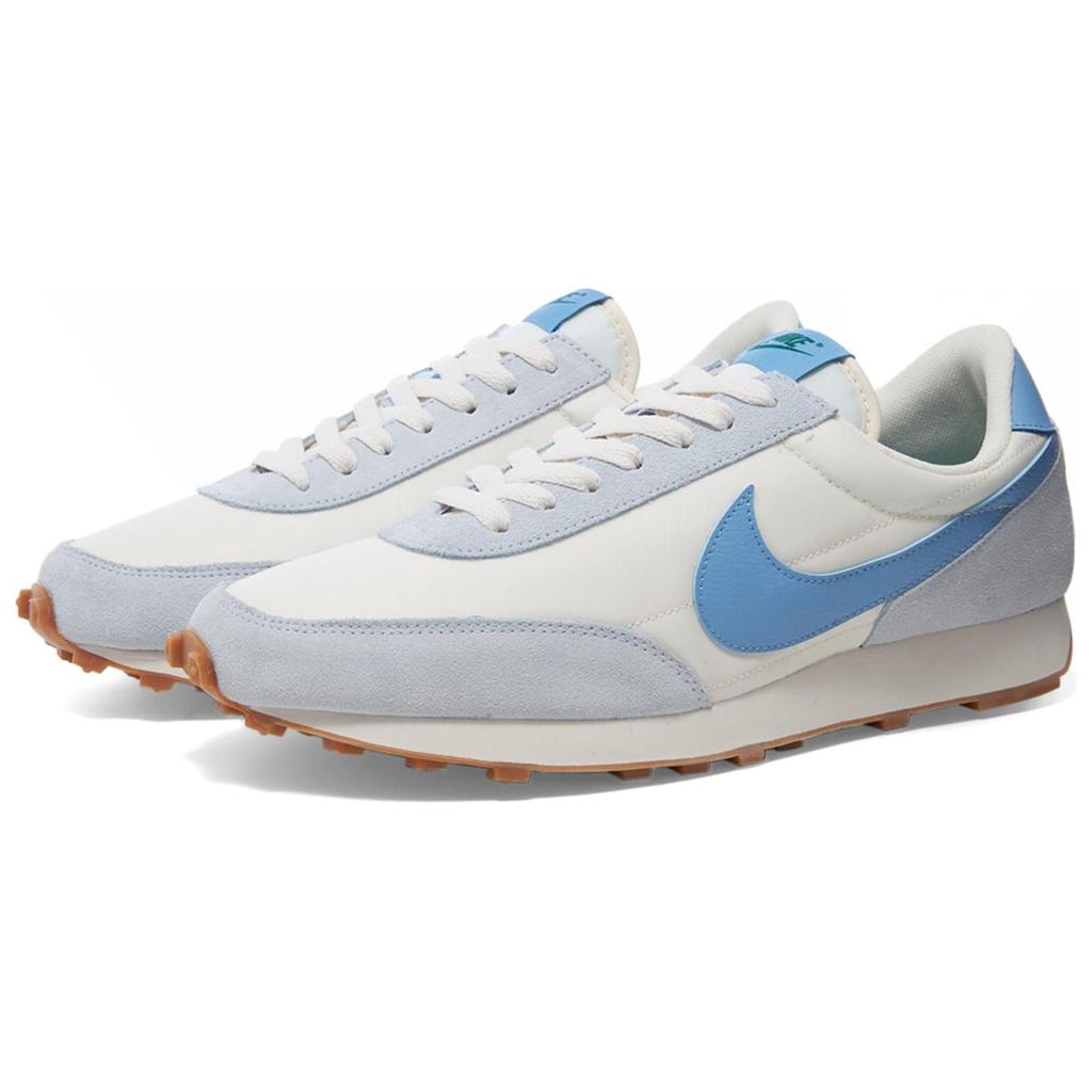 Nike Daybreak Kunstleder Low-Top Laufschuhe Weiß Blau Unisex CK2351-400