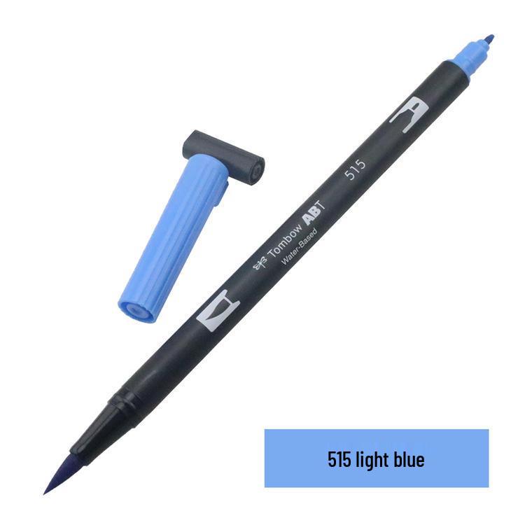 Tombow ABT Warm Color Double-Ended Watercolor Brush Pen for Students