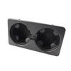 Car Cup Holder Dual Cup Holder Insert Drink Cup Holder Interior Beverage Cup Bracket Black Replacement for 07-14
