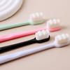 Pet Toothbrush Soft Hair Dog Toothbrushes Big Head Toothbrushes for Large Dog Teeth Cleaning Pet Mouth Oral Care Cat Toothbrush