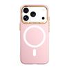 Lightweight Semi Transparent Frosted Magnetic PC Phone Case For iPhone 18 Pro, Anti-Fingerprint Metal Buttons Lens Protection Wireless Charging Cover