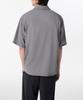 MUSINSA STANDARD Crinkle Relaxed Short Sleeve Shirt [Gray]