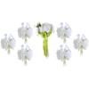 Wedding Car Decoration Set Elegant Bridal Hood Flowers Damage Installation Artificial Flower