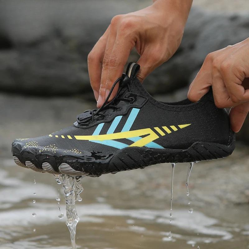 Quick Dry Aqua Shoes Breathable Men's Beach Water Sports Shoes Barefoot Seaside Wading Sneakers Women Anti-slip Water Shoes