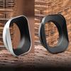 Professional Photography Lens Hood Pack  Aluminum Lens Cover Enhances Photo Quality