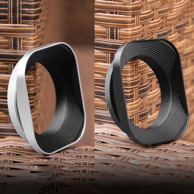 Professional Photography Lens Hood Pack  Aluminum Lens Cover Enhances Photo Quality
