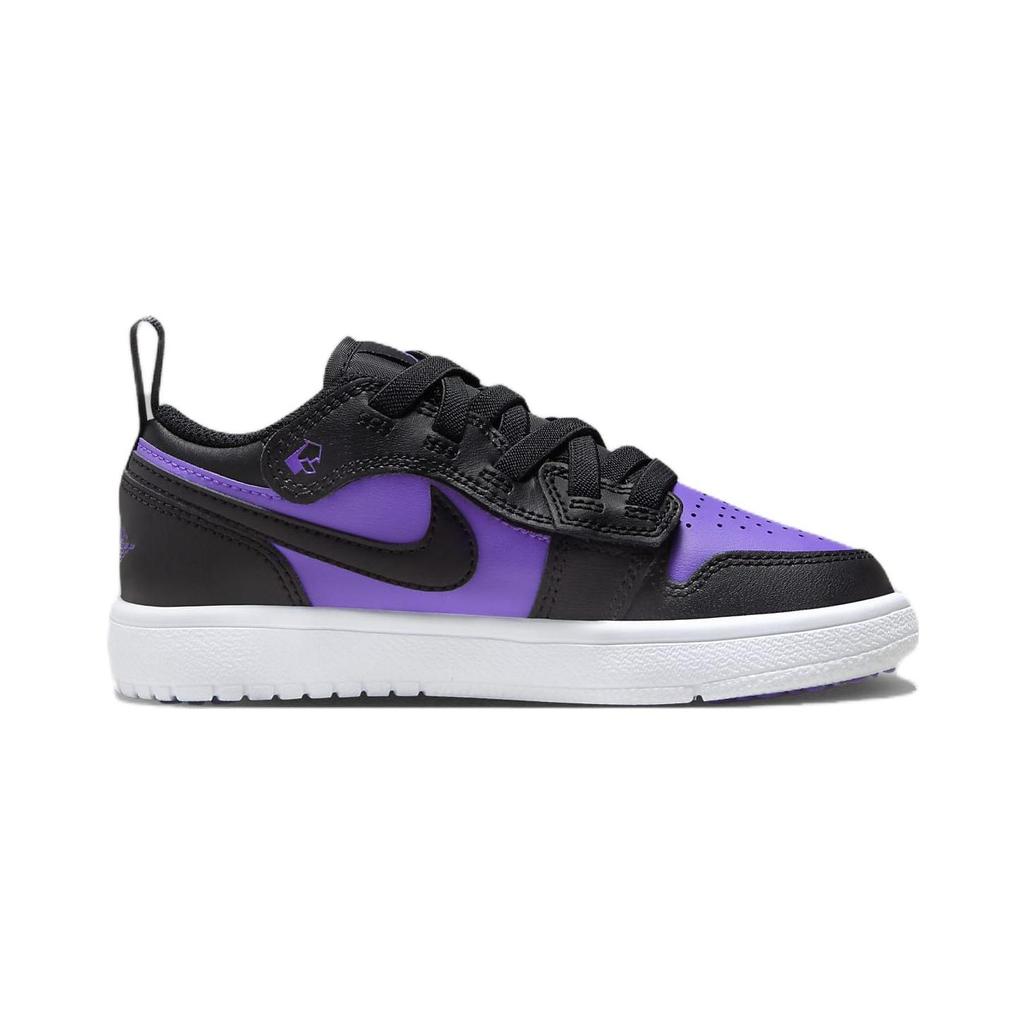 Buty dla dzieci Air Jordan 1 Low ALT PS Purple Venom Białe Czarne DR9748-505