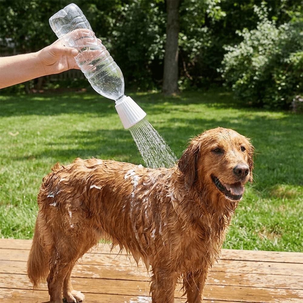 Portable Pet Shower Head Handheld Dog Bath Faucet Pet Grooming Dog Shower Nozzle Camping