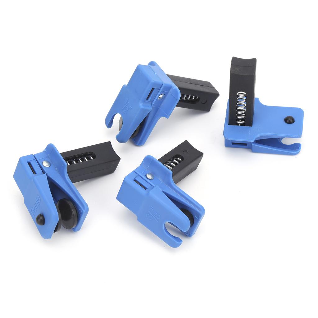 4PCS Oil Pipe Clamp Vertical Car Repair Maintenance Accessory Tool for Multiple Size