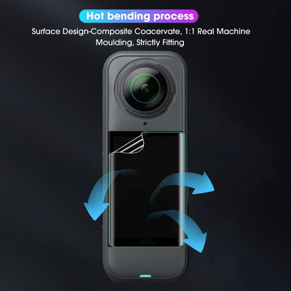 Hydrogel Film Screen Protector for Insta 360 X5 Ultra-HD Full Coverage Camera Accessories Screen Protective for Insta 360 X5