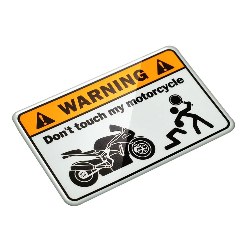Don't Touch My Motorcycle Motorcycle Stickers Moto Decals Tank Stickers Case for Kawasaki Suzuki Ducati Aprilia  Honda Yamaha