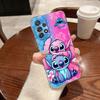 כיסוי שקוף עם סטיץ' וחברים למשחקים עבור Samsung Galaxy A57 A37 A56 A36 A55 A54 A35 A26 A07 A17 A16 A06 A34 A15 כיסוי רך דיסני