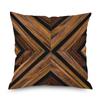 Home Decor Nordic Brown Geometric Ornament Pillow Cover Sofa Chair Printed Car Cushion Cover