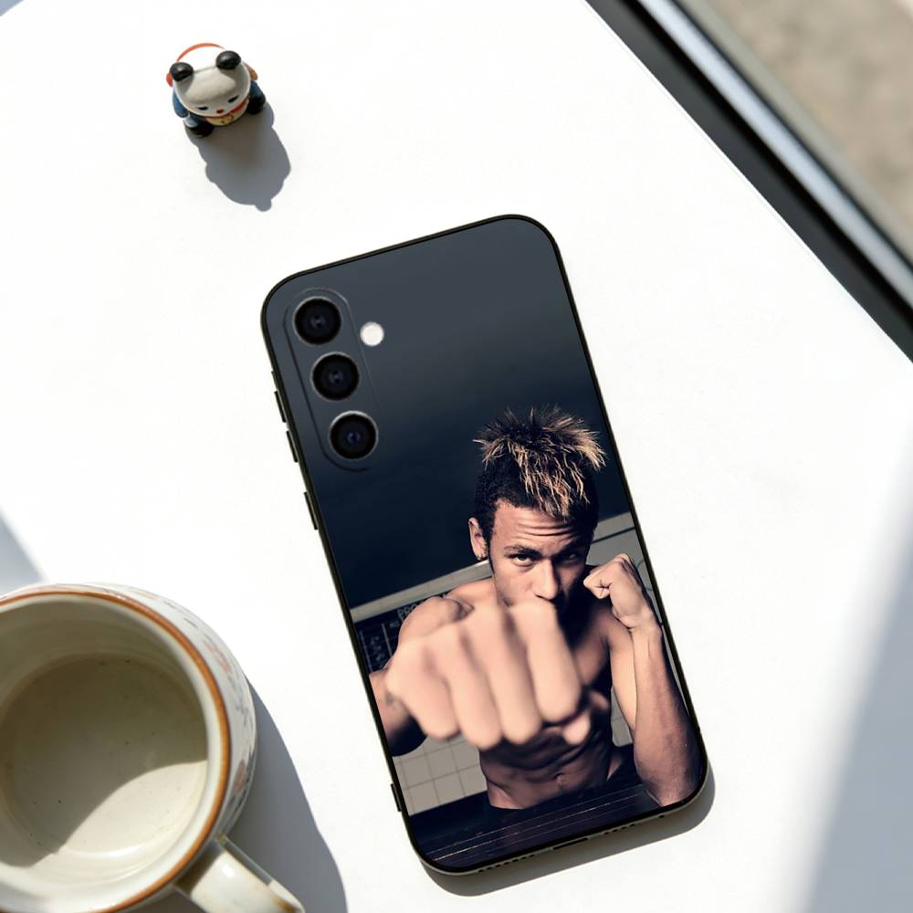 Neymar Phone Case For Samsung Galaxy A73,A72,A71,A70,A53,A52,A51,Soft Silicone Black Cover