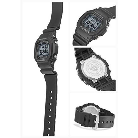 Casio Wristwatch G-Shock Domestic Genuine Product Radio Solar Super Illuminator Type (High Brightness LED Light) GW-M5610U-1CJF Mens Black